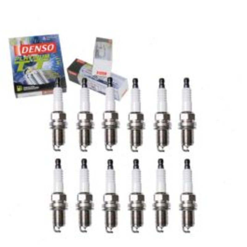 12 pc DENSO Platinum TT Spark Plugs for 1999-2003 Mercedes-Benz ML320 3.2L V6