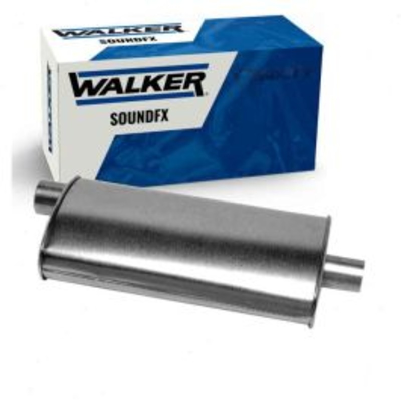Walker SoundFX Exhaust Muffler for 1982-1990 GMC S15 1.9L 2.0L 2.2L 2.5L 2.8L 4.3L L4 V6