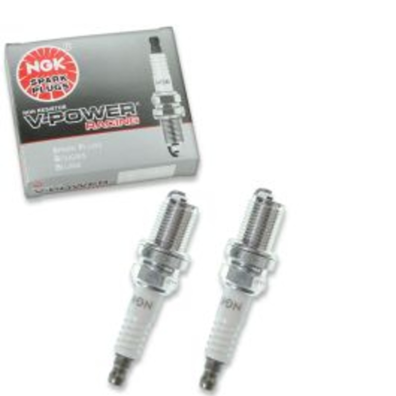 2 pc NGK V-Power Racing 4554 R5671A-8 Spark Plugs
