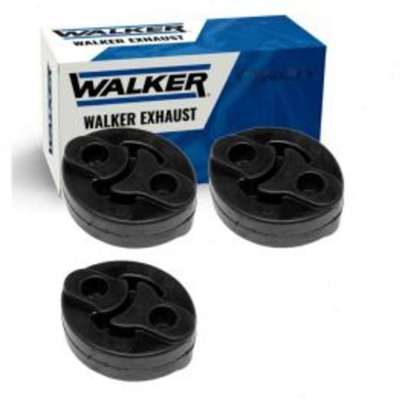 3 pc Walker Int Pipe Exhaust System Insulators for 1989-1992 Mitsubishi Mirage 1.5L L4