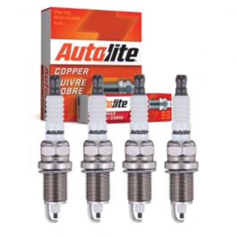 4 pc Autolite Copper Core Spark Plugs for 1983-1986 Jeep CJ7 2.5L L4