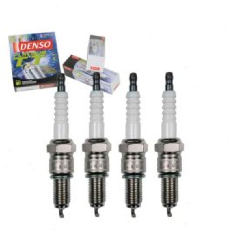 4 pc DENSO Platinum TT Spark Plugs for 1968-1971 BMW 2002ti 2.0L L4