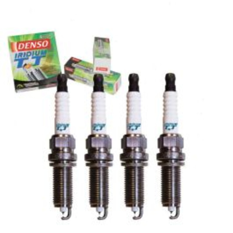 4 pc DENSO Iridium TT Spark Plugs for 2008-2013 Nissan Rogue 2.5L L4