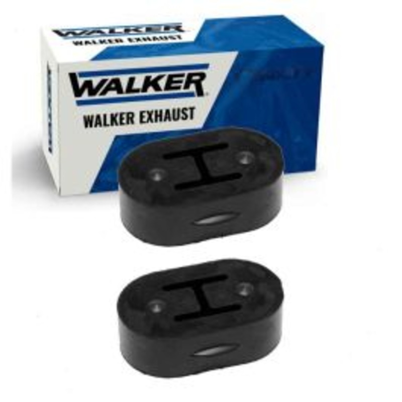2 pc Walker Resonator Assm Exhaust System Insulators for 1988-1993 Acura Integra 1.6L 1.8L L4