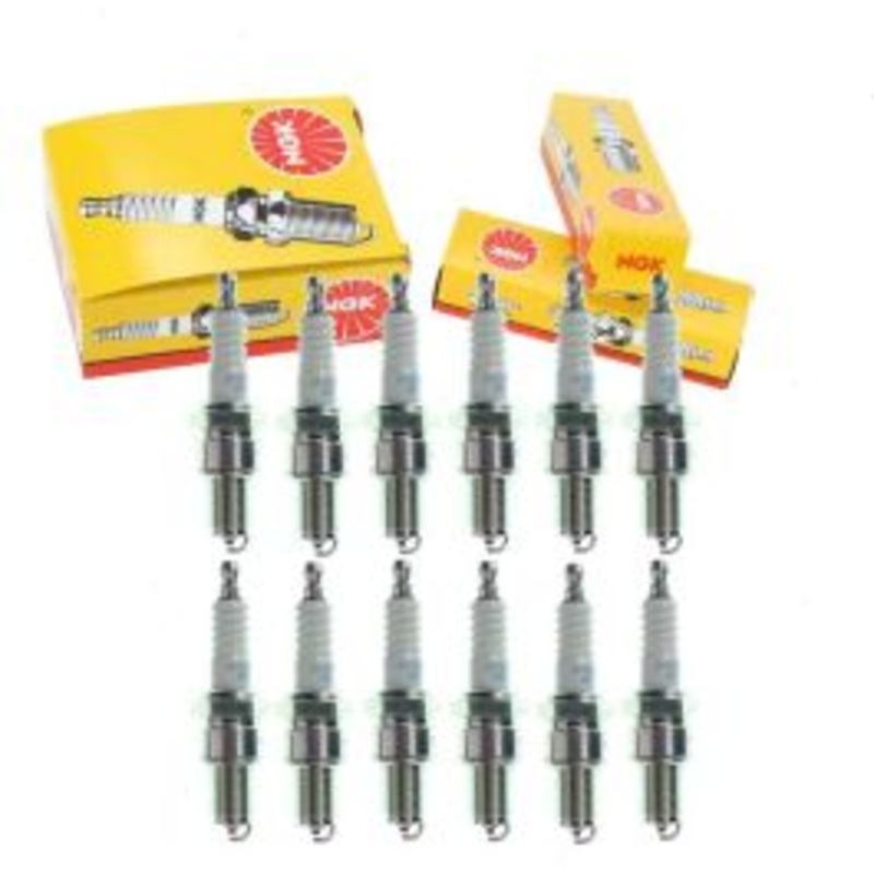 12 pc NGK Standard Spark Plugs for 1968-1974 Ferrari 365 GTB 4 4.4L V12