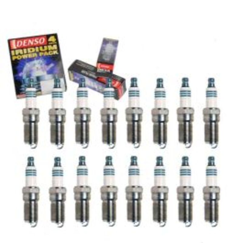 16 pc DENSO Iridium Power Spark Plugs for 2011-2016 Ford F-350 Super Duty 6.2L V8