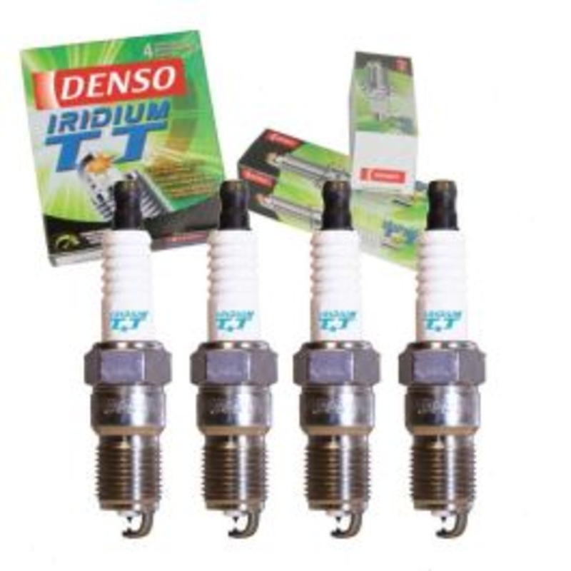 4 pc DENSO Iridium TT Spark Plugs for 2002-2003 Saturn L200