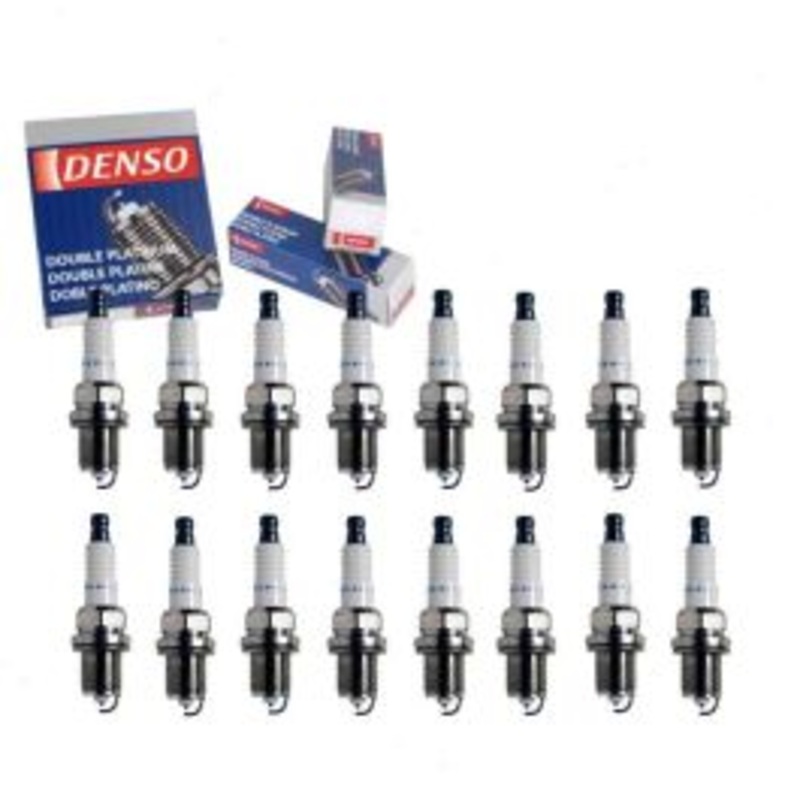 16 pc DENSO Double Platinum Spark Plugs for 2008-2009 Jeep Commander 4.7L V8