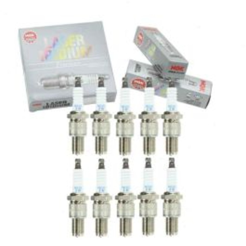 10 pc NGK Laser Iridium 6700 RE7C-L Spark Plugs