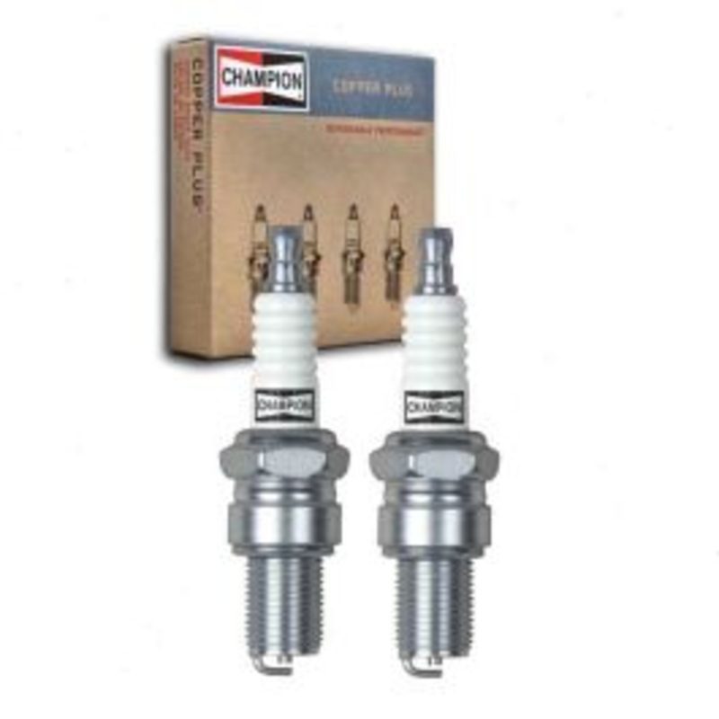 2 pc Champion Copper Plus Spark Plugs for 1960-1961 Berkeley B95 0.7L L2