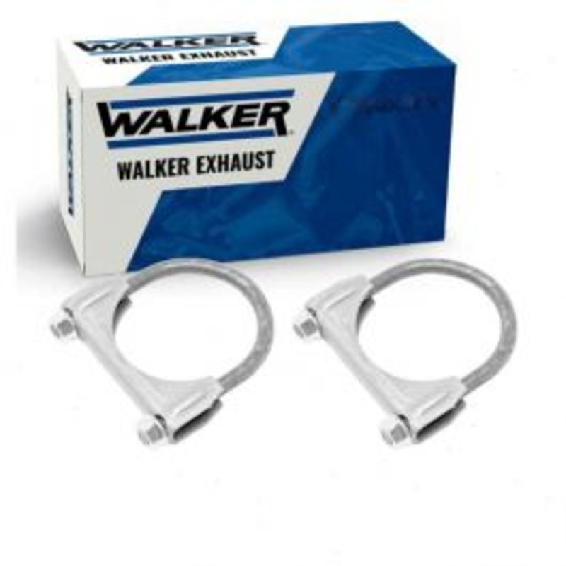 2 pc Walker Exhaust Clamps for 1975-1978 GMC C15 Suburban 7.4L V8