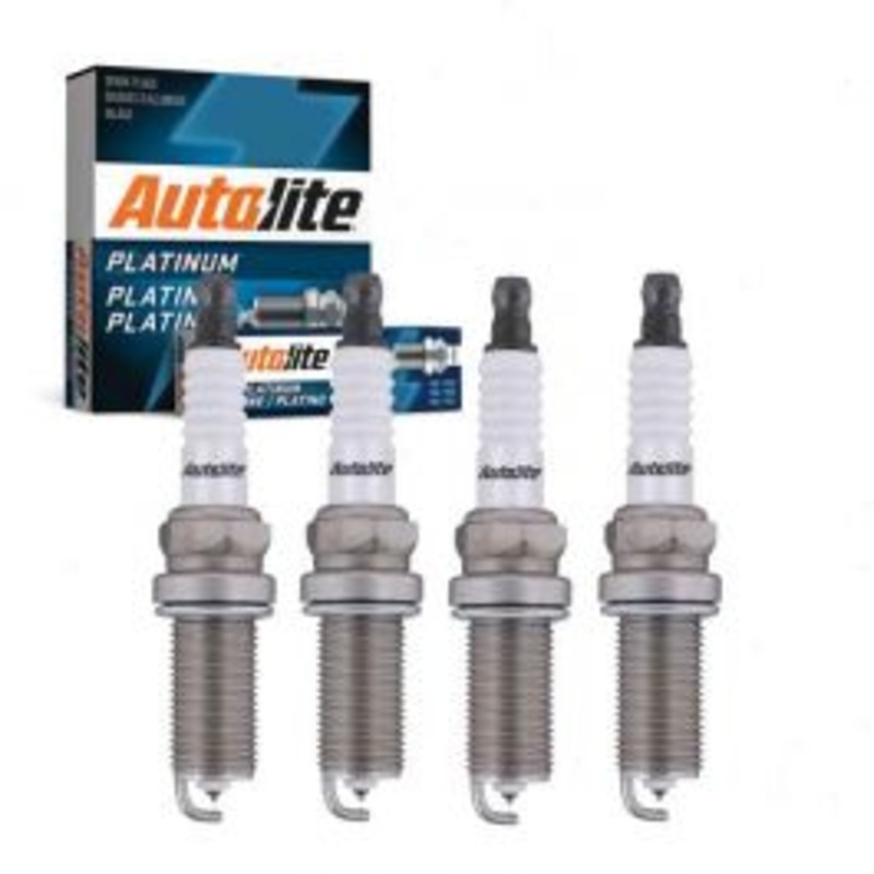 4 pc Autolite Platinum Spark Plug for 2016-2018 Audi A6 2.0L L4