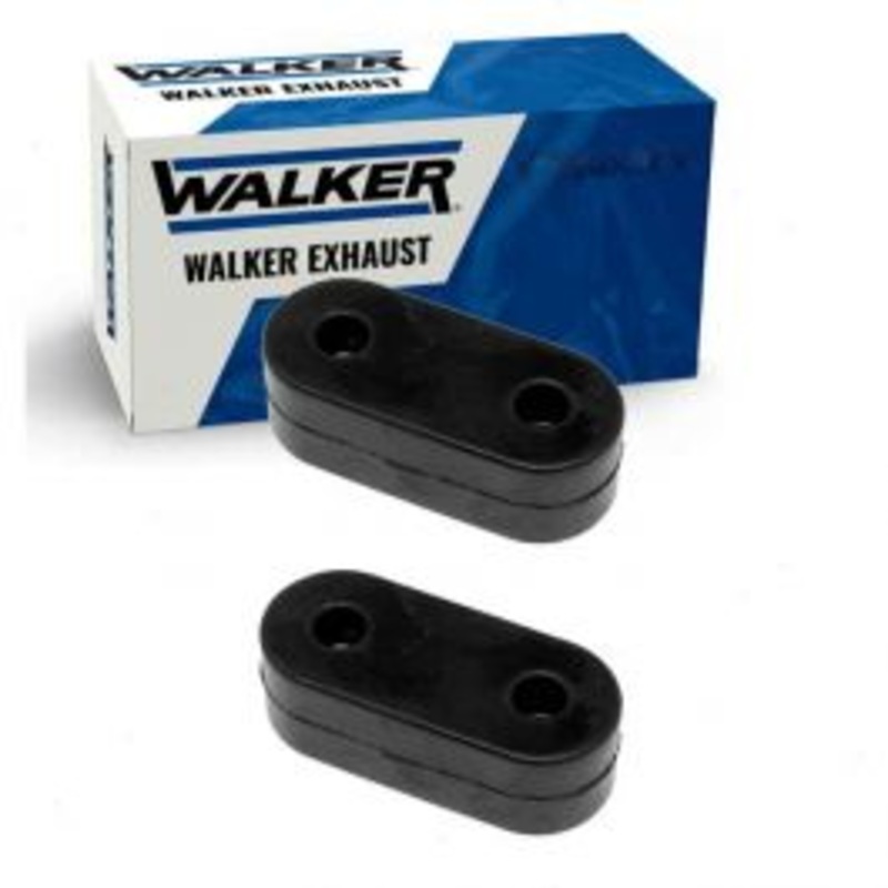 2 pc Walker Exhaust System Insulators for 1999-2006 Ford Econoline 4.2L 4.6L 5.4L V6 V8