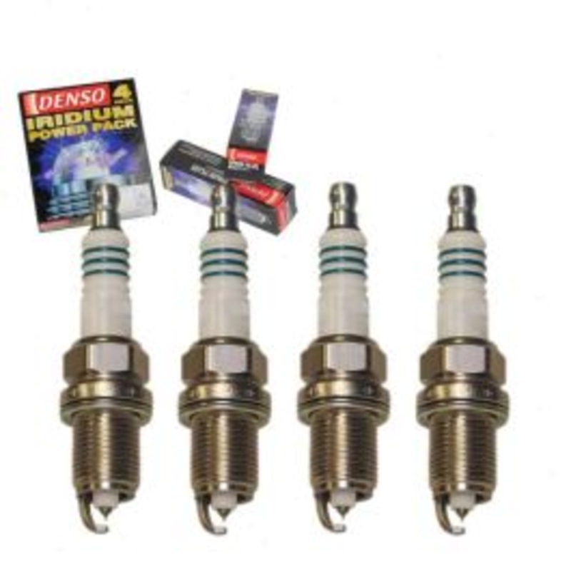 4 pc DENSO Iridium Power Spark Plugs for 1990-1996 Honda Prelude 2.0L 2.1L 2.2L L4