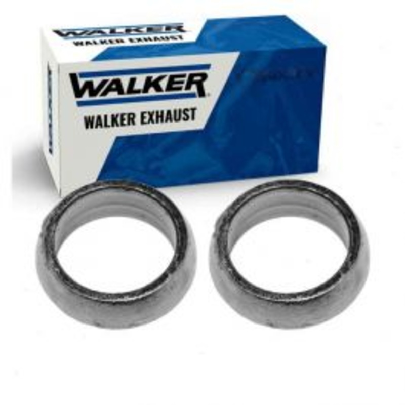 2 pc Walker Converter Inlet Exhaust Pipe Flange Gaskets for 1993-1995 GMC C1500 4.3L 5.0L 5.7L V6 V8