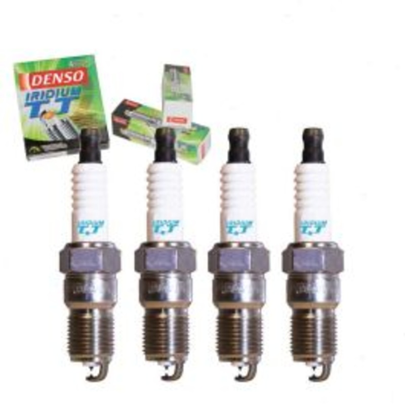4 pc DENSO Iridium TT Spark Plugs for 2002-2005 Jeep Liberty 2.4L L4