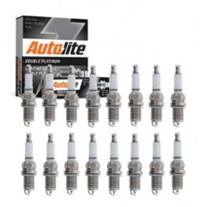 16 pc Autolite Double Platinum Spark Plug for 2002-2008 Mercedes-Benz G500