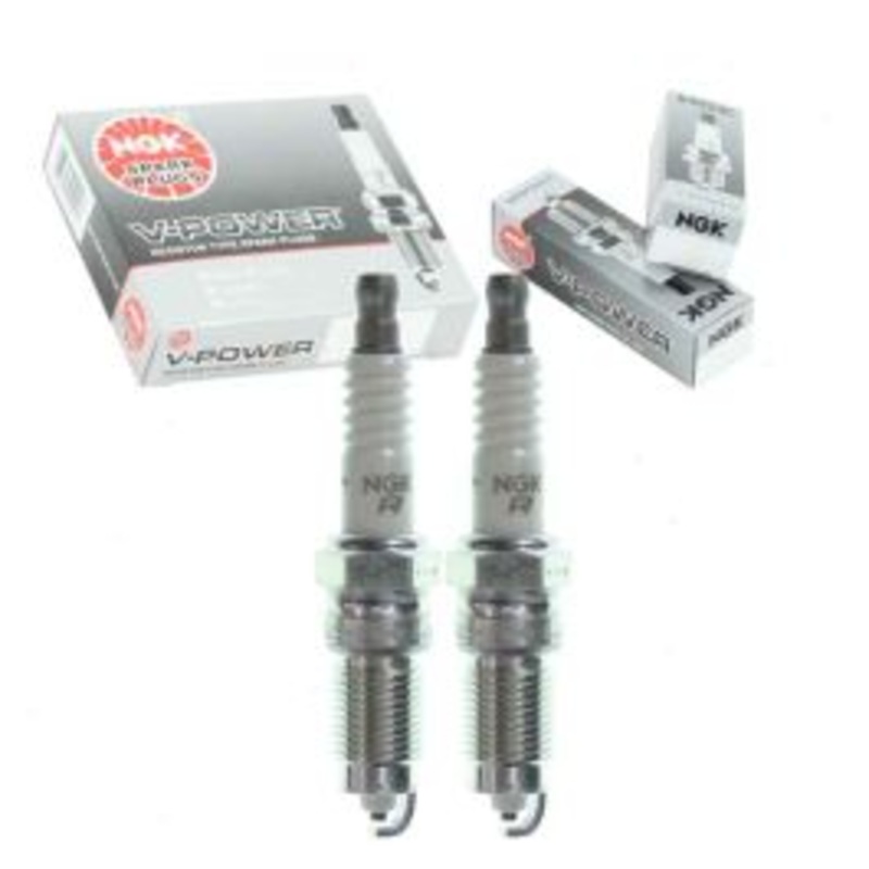 2 pc NGK V-Power 7060 TR5-1 Spark Plugs