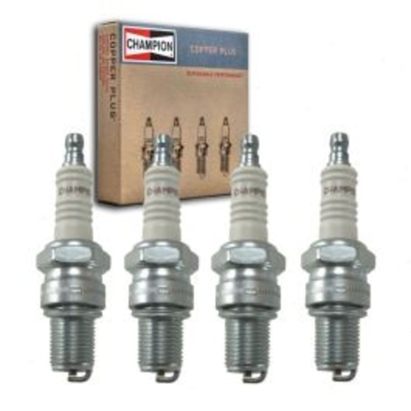 4 pc Champion Copper Plus Spark Plugs for 1954-1955 MG TF 1.3L 1.5L L4