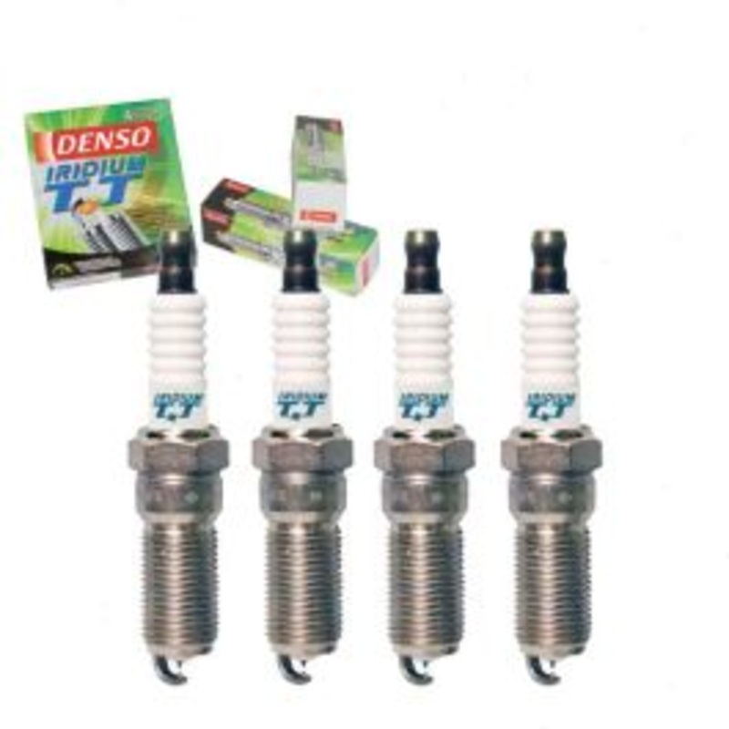4 pc DENSO Iridium TT Spark Plugs for 1995-2000 Ford Contour 2.0L L4