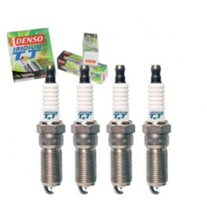 4 pc DENSO Iridium TT Spark Plugs for 2006-2009 Pontiac Solstice 2.0L 2.4L L4