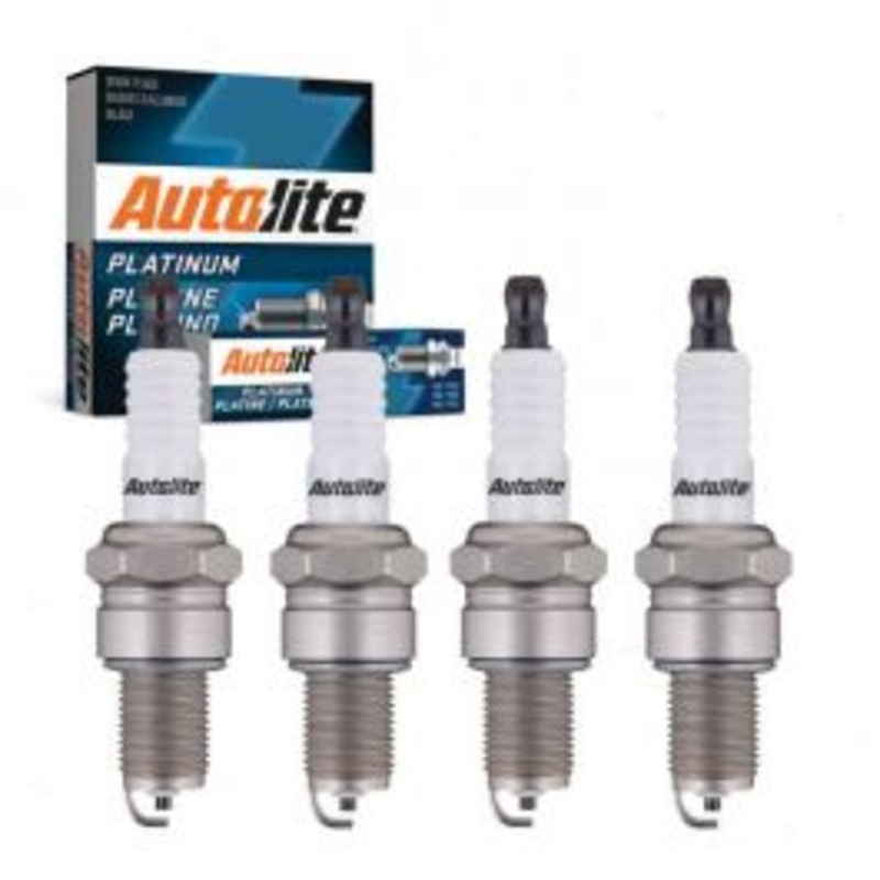 4 pc Autolite Platinum Spark Plug for 1963-1966 GMC PB1000 Series 2.5L L4