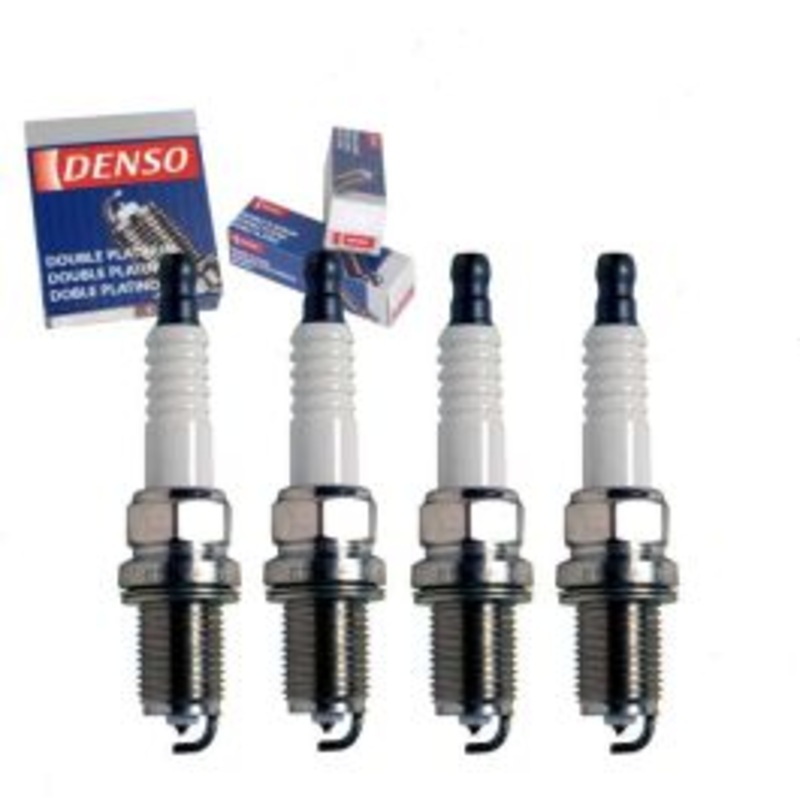 4 pc DENSO Double Platinum Spark Plugs for 2003 Mitsubishi Outlander 2.4L L4