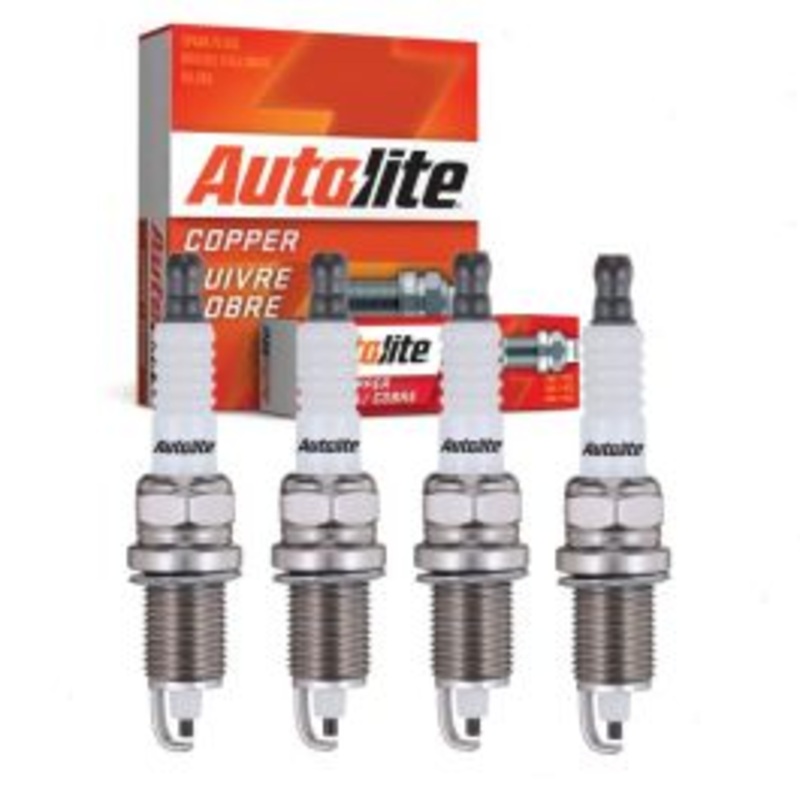 4 pc Autolite Copper Core Spark Plugs for 1984-1987 Jeep Wagoneer 2.5L L4
