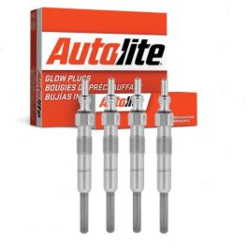 4 pc Autolite Diesel Glow Plugs for 1997-2004 Volkswagen Jetta 1.9L L4