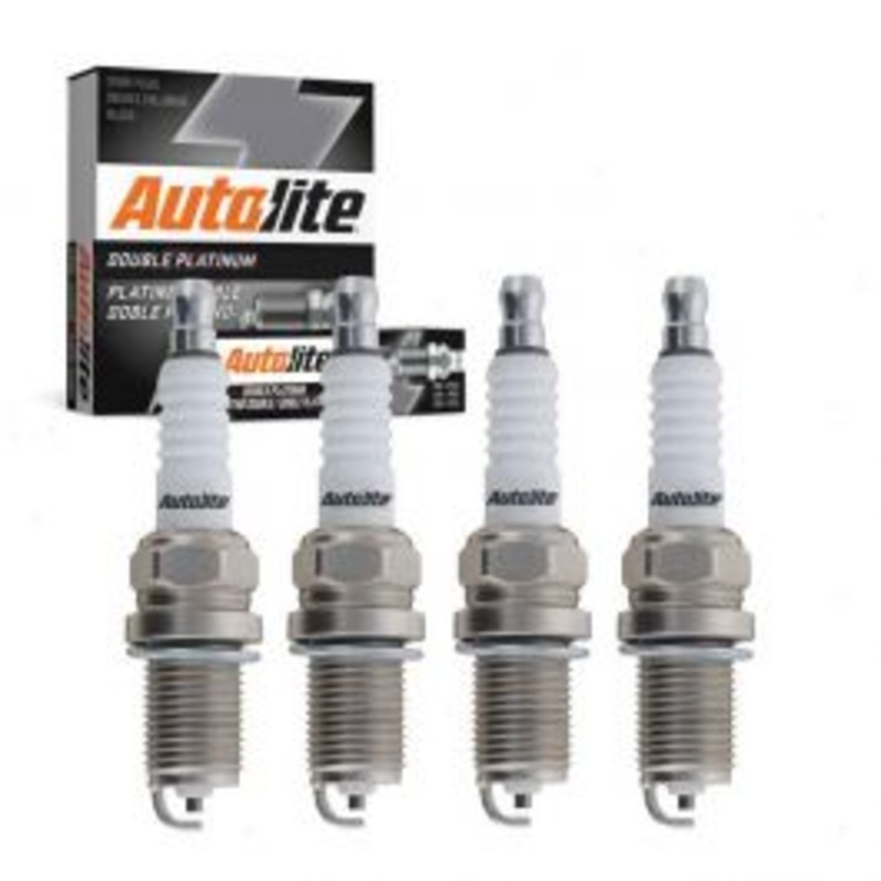 4 pc Autolite Double Platinum Spark Plug for 2006-2011 Acura CSX