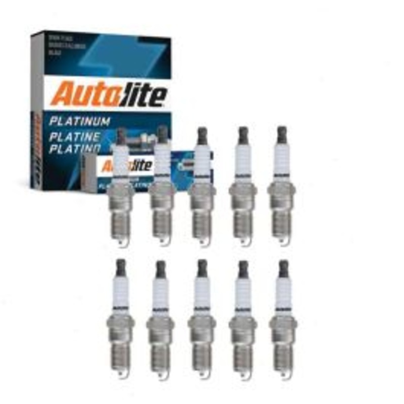 10 pc Autolite Platinum Spark Plug for 2000-2005 Ford Excursion 6.8L V10