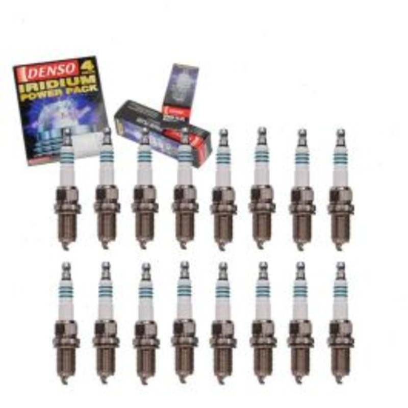 16 pc DENSO Iridium Power Spark Plugs for 1999-2000 Mercedes-Benz C43 AMG 4.3L V8