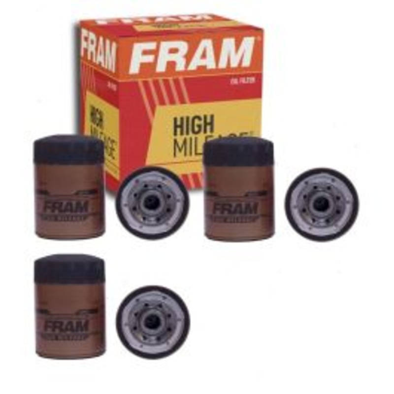 3 pc FRAM High Mileage HM5 Engine Oil Filters