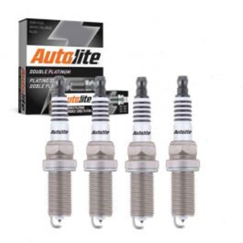 4 pc Autolite Double Platinum Spark Plug for 2004-2006 Mitsubishi Outlander