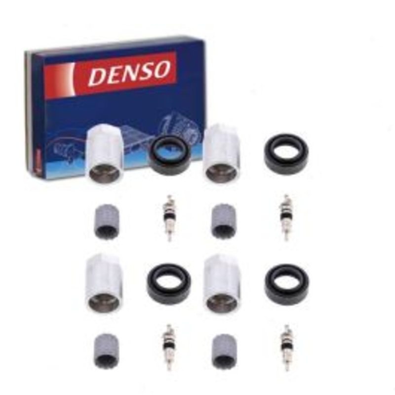 4 pc DENSO TPMS Sensor Service Kits for 2007-2012 Dodge Caliber
