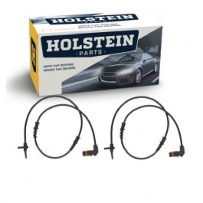2 pc Holstein Front Left ABS Wheel Speed Sensors for 2014 Mercedes-Benz CLS63 AMG