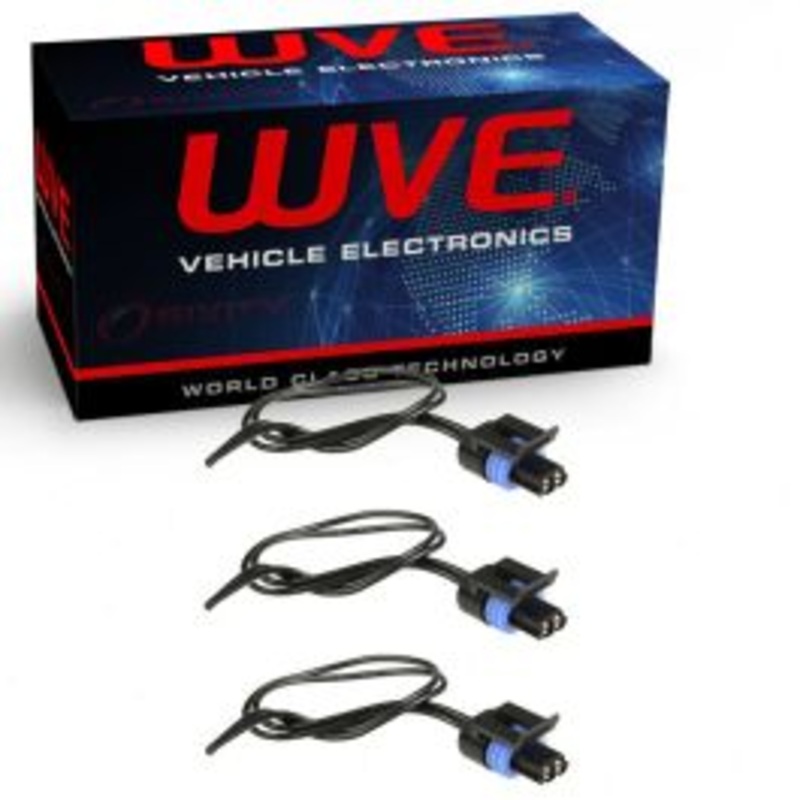 3 pc Wells WVE Vehicle Speed Sensor Connectors for 1996-2001 GMC Jimmy K1500 K1500 Suburban K2500