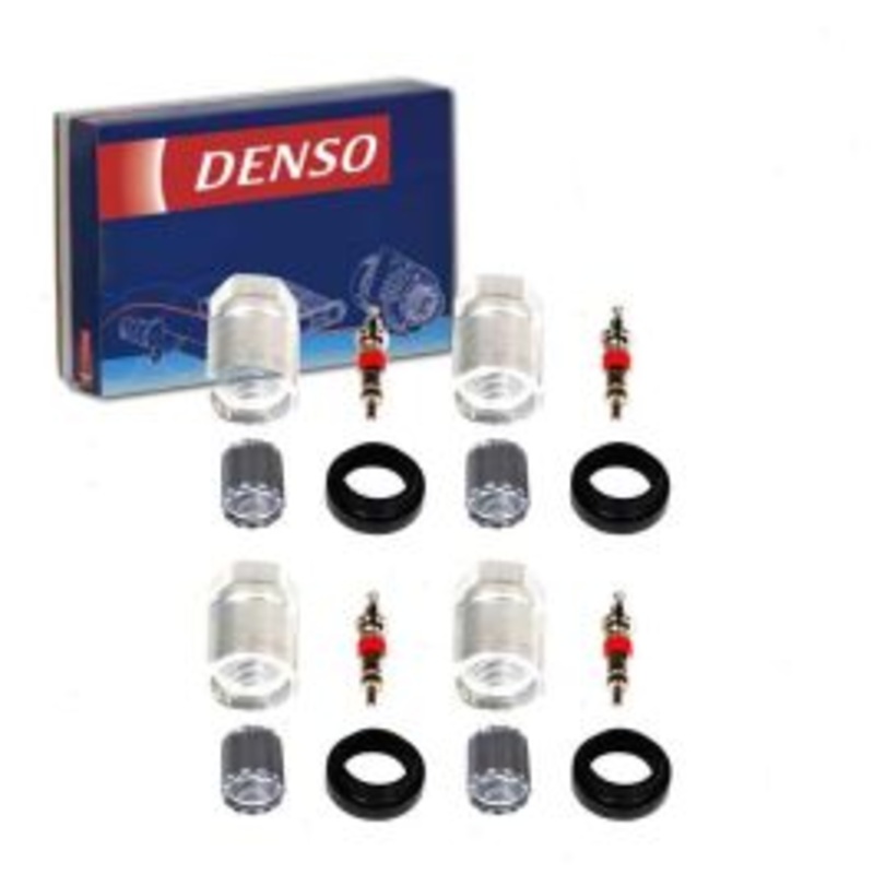 4 pc DENSO TPMS Sensor Service Kits for 2012-2014 Nissan NV1500