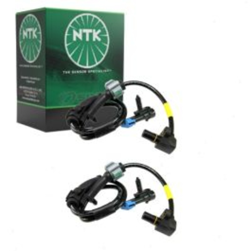 2 pc NTK Front ABS Wheel Speed Sensors for 2003-2005 Chevrolet Express 2500