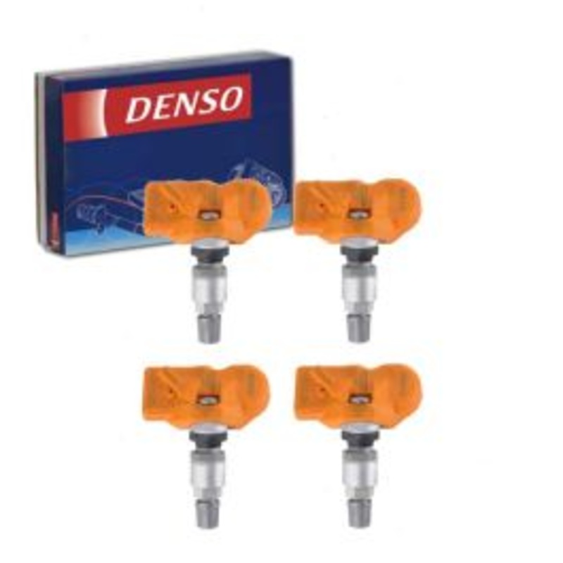 4 pc DENSO Tire Pressure Monitoring System Sensors for 2010-2012 BMW 535i xDrive