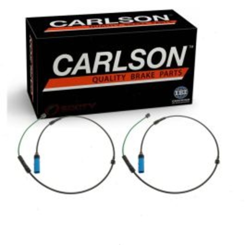 2 pc Carlson Front Disc Brake Pad Wear Sensors for 2017-2022 BMW 540i