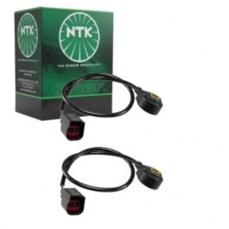 2 pc NTK Ignition Knock Detonation Sensors for 2006-2012 Lincoln Navigator 5.4L V8