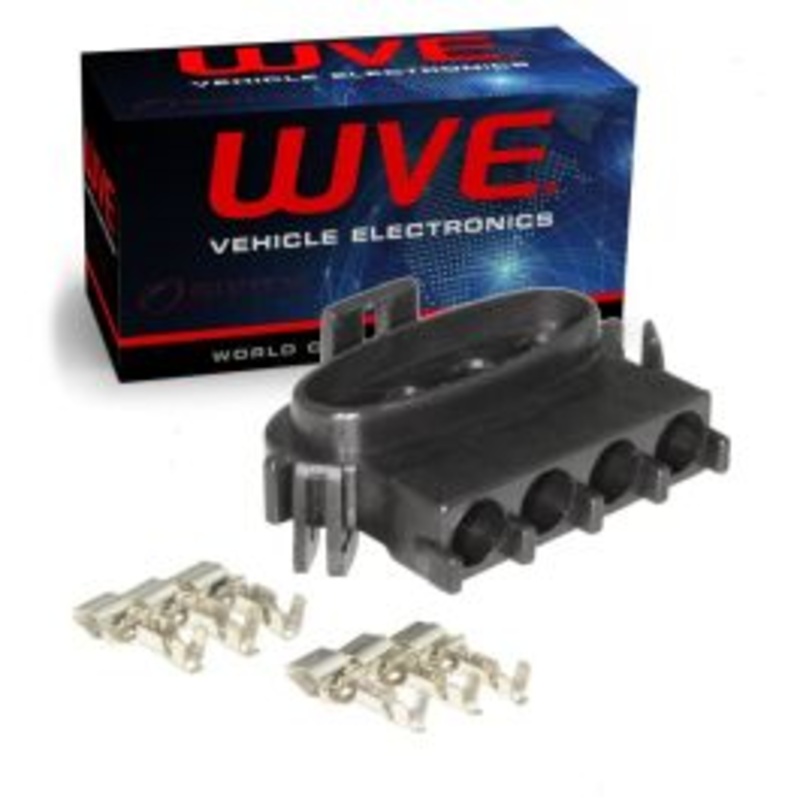 Wells WVE Fuel Pump Harness Connector for 1985-1990 Ford Bronco Bronco II E-150 Econoline E-150 Econoline Club Wagon E-25