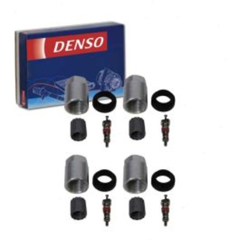 4 pc DENSO TPMS Sensor Service Kits for 2004-2006 Cadillac Escalade EXT