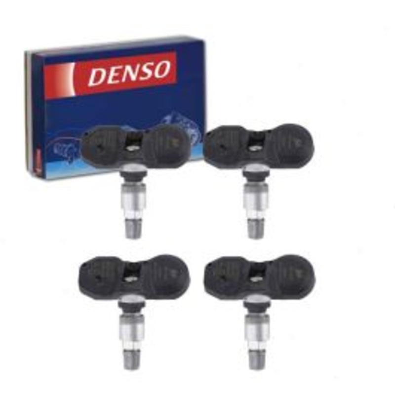 4 pc DENSO Tire Pressure Monitoring System Sensors for 2006-2007 BMW 525xi
