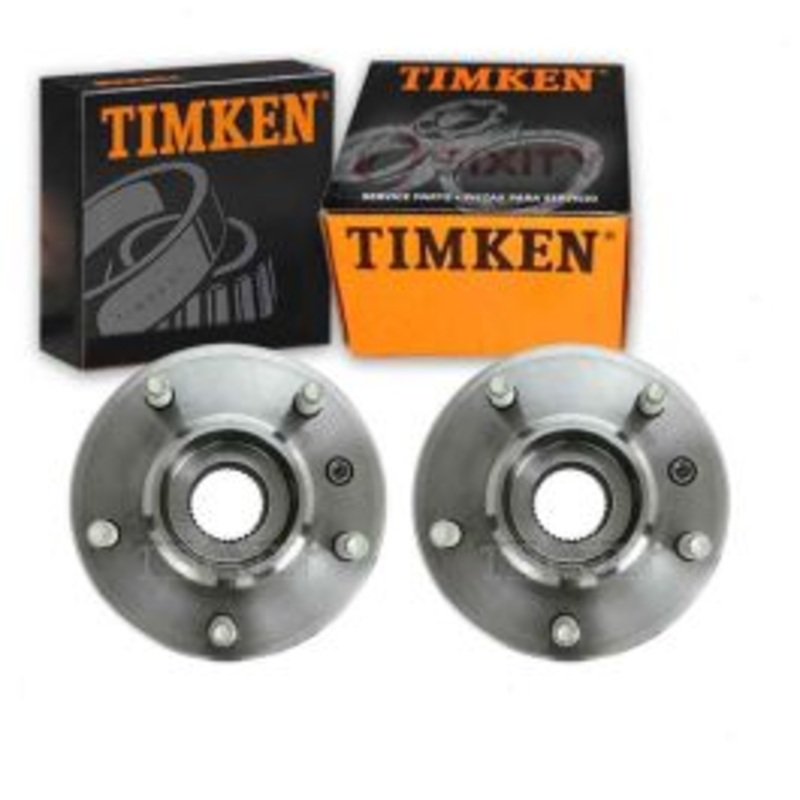 2 pc Timken Front Wheel Bearing Hub Assemblys for 2003-2005 Pontiac Aztek