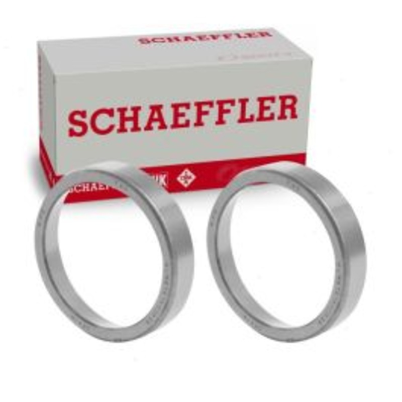 2 pc Schaeffler Front Inner Wheel Bearing Races for 1963-1967 Mercury Monterey
