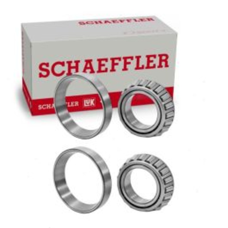 2 pc Schaeffler Front Inner Wheel Bearings for 1962-1966 Jaguar Mark X 3.8L 4.2L L6