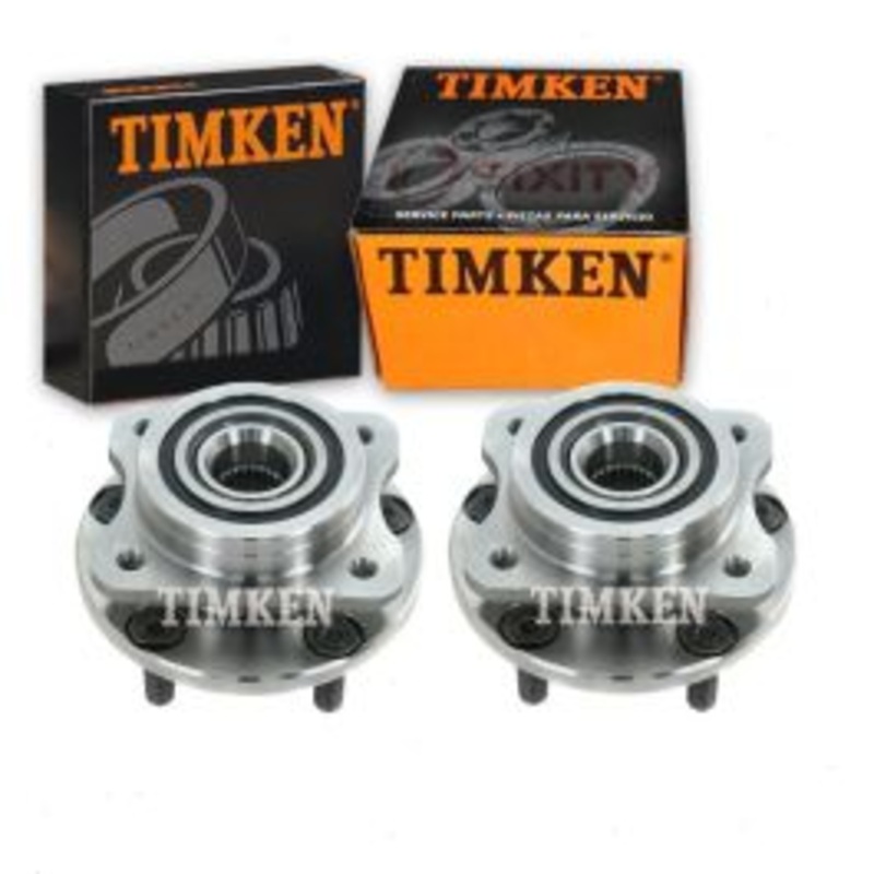 2 pc Timken Front Wheel Bearing Hub Assemblys for 1996-2000 Plymouth Grand Voyager