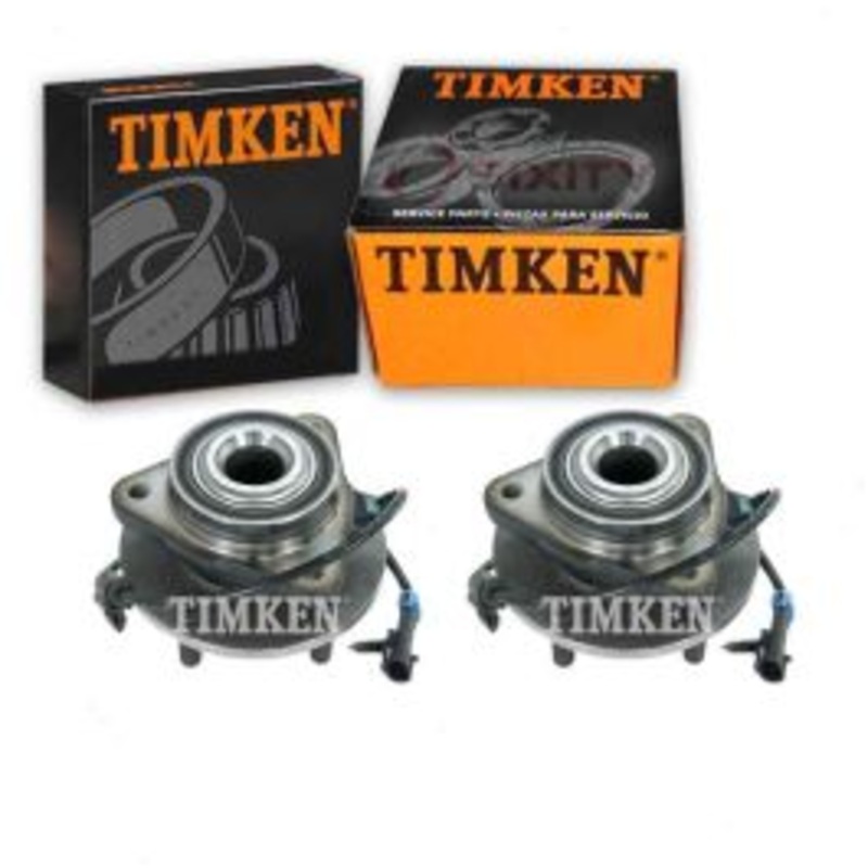 2 pc Timken Front Wheel Bearing Hub Assemblys for 1998-2005 Chevrolet Blazer